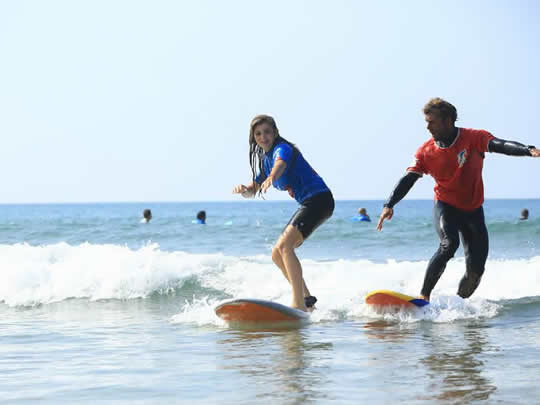Cours de surf